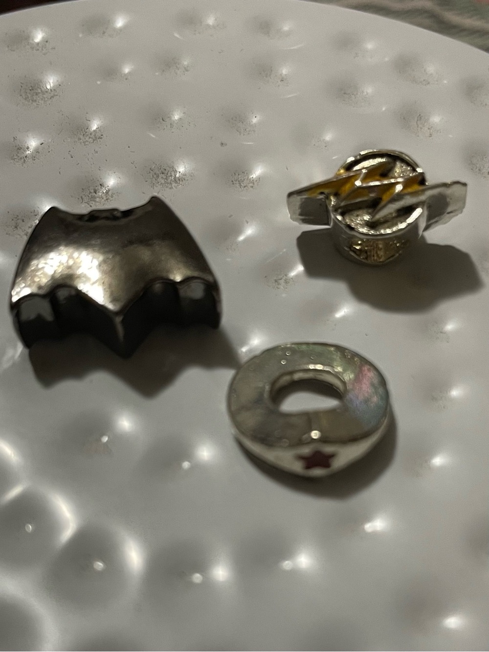 DC Pandora style charm set